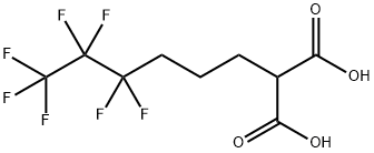 2-(4,4,5,5,6,6,6-HEPTAFLUOROHEXYL)MALONIC ACID|2-(4,4,5,5,6,6,6-七氟己基)丙二酸