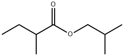 ISO-BUTYL-2-METHYLBUTYRATE Structure