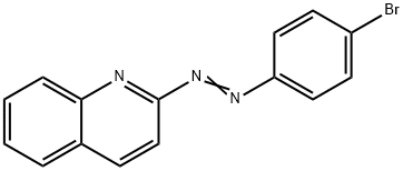 2-[(4-Bromophenyl)azo]quinoline Structure