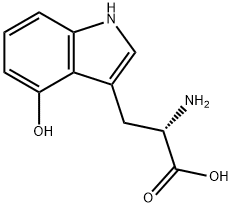 4-Hydroxy-L-tryptophan Struktur