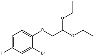 2-溴-1-(2,2-二乙氧基乙氧基)-4-氟苯