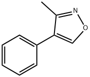 Isoxazole, 3-methyl-4-phenyl- (7CI,8CI,9CI) Struktur