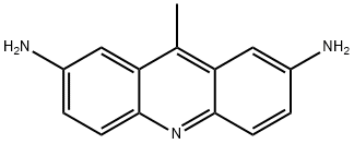 9-Methylacridine-2,7-diamine Struktur