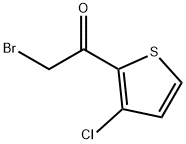 2-溴乙?；?3-氯噻吩, 256486-71-2, 結(jié)構(gòu)式