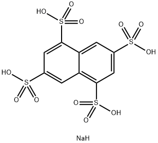 tetrasodium naphthalene-1,3,5,7-tetrasulphonate  Struktur
