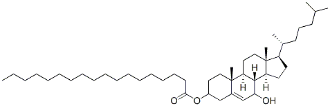 7-hydroxycholesterol-3-stearate Struktur