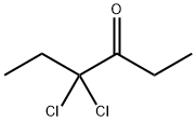 3-Hexanone,  4,4-dichloro- Struktur