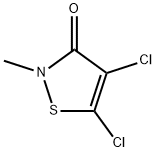 4,5-Dichloro-2-methyl-3(2H)-isothiazolone Struktur