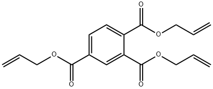 Triallyl trimellitate Struktur