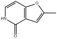 2-METHYLFURO[3,2-C]PYRIDIN-4-OL Struktur