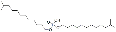 diisotridecyl hydrogen phosphate Struktur