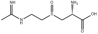L-ALANINE, 3-[[2-[(1-IMINOETHYL)AMINO]ETHYL]SULFINYL]-|