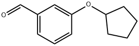 3-(CYCLOPENTYLOXY)BENZALDEHYDE Struktur
