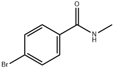 4-Bromo-N-methylbenzamide 98% Struktur