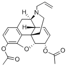 Diacetylnalorphine Struktur