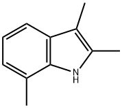 2,3,7-TRIMETHYLINDOLE Struktur