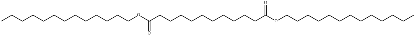 ditridecyl dodecanedioate Struktur