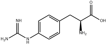 4-guanidinophenylalanine Struktur