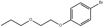 Benzene, 1-bromo-4-(2-propoxyethoxy)- Struktur
