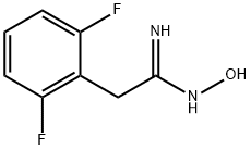 2-(2,6-DIFLUORO-PHENYL)-N-HYDROXY-ACETAMIDINE Struktur