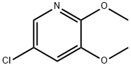 5-CHLORO-2,3-DIMETHOXYPYRIDINE 結(jié)構(gòu)式