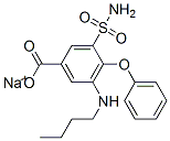 化合物 BUMETANIDE SODIUM 結構式