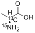 L-ALANINE-2-13C-15N|L-ALANINE-2-13C-15N