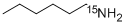 HEXYLAMINE-15N Struktur