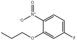 4 -氟-1 -硝基-2 -丙氧基苯, 28987-45-3, 結(jié)構(gòu)式