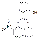 Salicylic acid 7-nitro-8-quinolyl ester Struktur