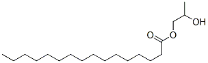 palmitic acid, monoester with propane-1,2-diol Struktur