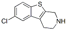 6-Chloro-1,2,3,4-tetrahydro[1]benzothieno[2,3-c]pyridine Struktur