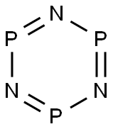 cyclotriphosphazene ester Struktur