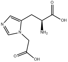 3-carboxymethylhistidine Struktur