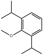 2,6-DIISOPROPYLANISOLE Struktur