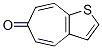 6H-Cyclohepta[b]thiophen-6-one Struktur
