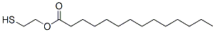 2-mercaptoethyl myristate Struktur