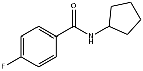 N-Cyclopentyl-4-fluorobenzaMide, 97% Struktur