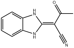 Butanenitrile, 2-(1,3-dihydro-2H-benzimidazol-2-ylidene)-3-oxo- (9CI) Struktur