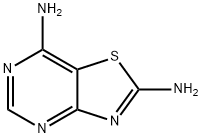 thiazolo[4,5-d]pyriMidine-2,7-diaMine Struktur
