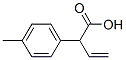 Benzeneacetic acid, -alpha--ethenyl-4-methyl- (9CI) Structure