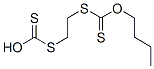 1,1'-(Ethylenebisthio)bis(thioformic acid O-butyl) ester Struktur