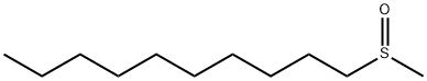 DECYL METHYL SULFOXIDE Structure
