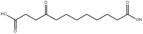 4-Oxododecanedioic acid Struktur