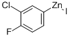 3-氯-4-氟苯基碘化鋅 結(jié)構(gòu)式