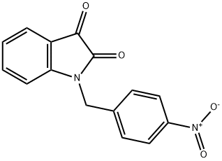 1-(4-NITROBENZYL)INDOLE-2,3-DIONE Struktur