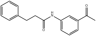 N-(3-乙?；交?-3-苯基丙酰胺, 316146-18-6, 結(jié)構(gòu)式