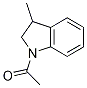 1-(2,3-dihydro-3-Methyl-1H-indol-1-yl)-Ethanone Struktur