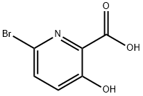6-Bromo-3-hydroxypicolinicacid Struktur