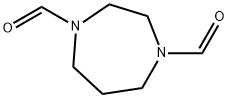 1H-1,4-Diazepine-1,4(5H)-dicarboxaldehyde, tetrahydro- (9CI) Struktur